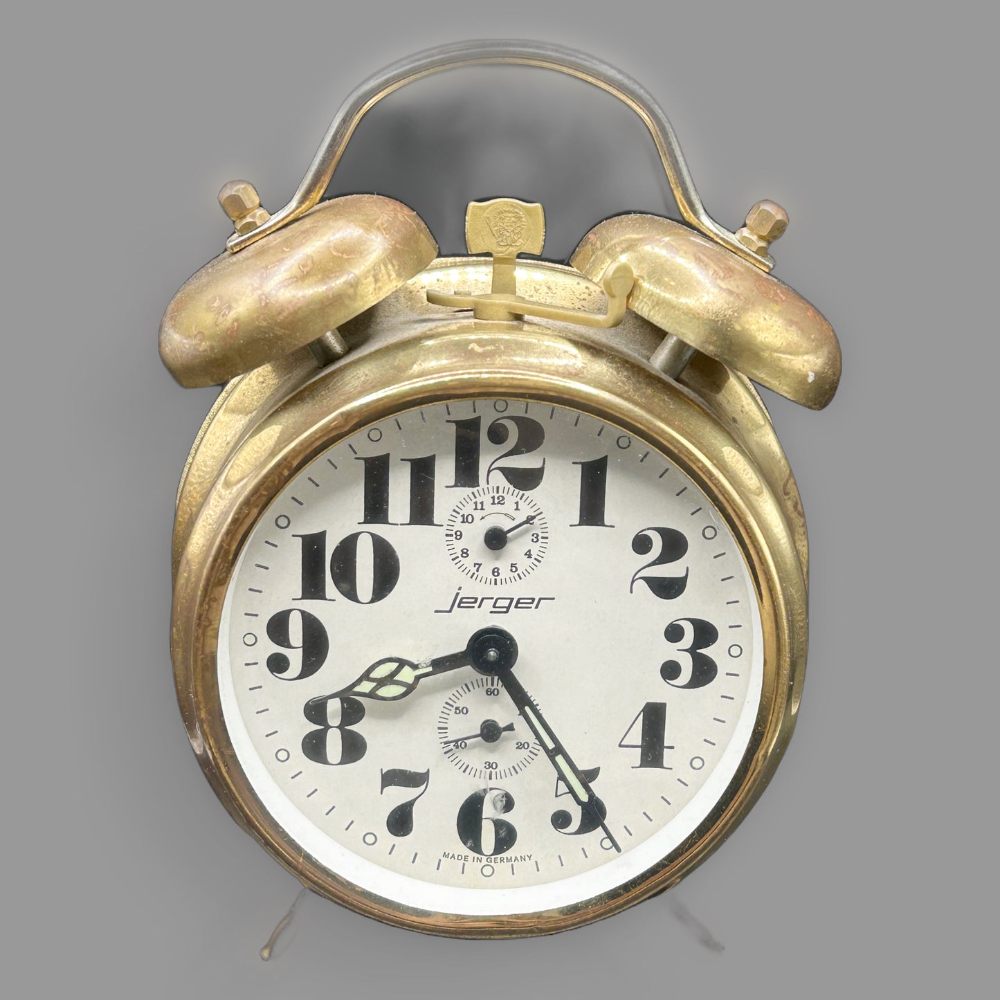 Jerger Vintage Twin Bell Alarm Clock