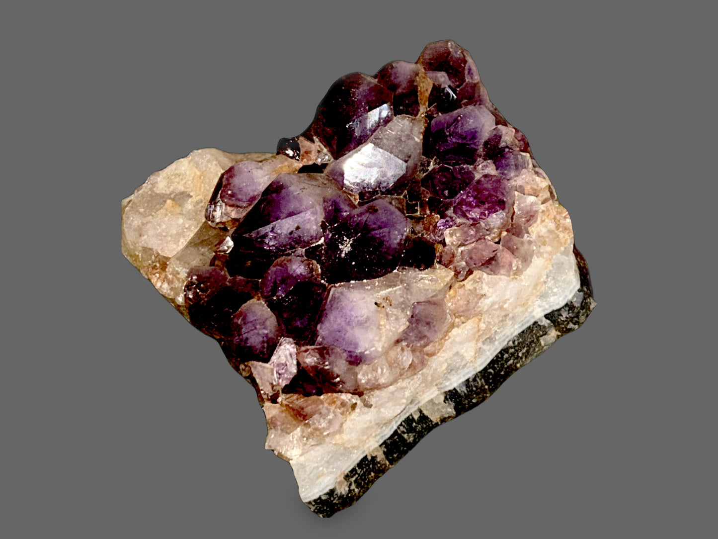 Crystal Grove — Raw Amethyst Cluster Specimen-121g
