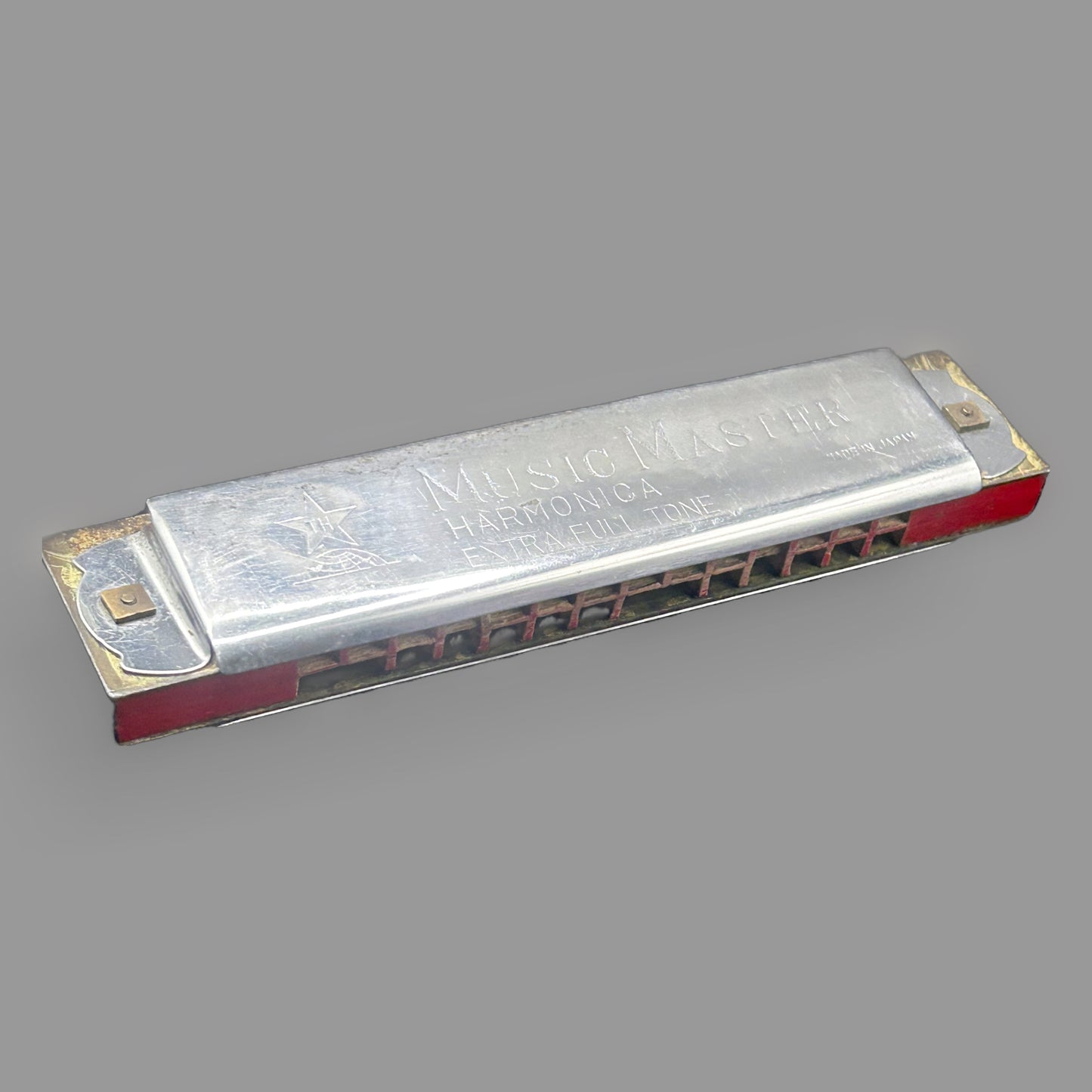 Vintage Music Master Harmonica – Made in Japan – “Extra Full Tone”
