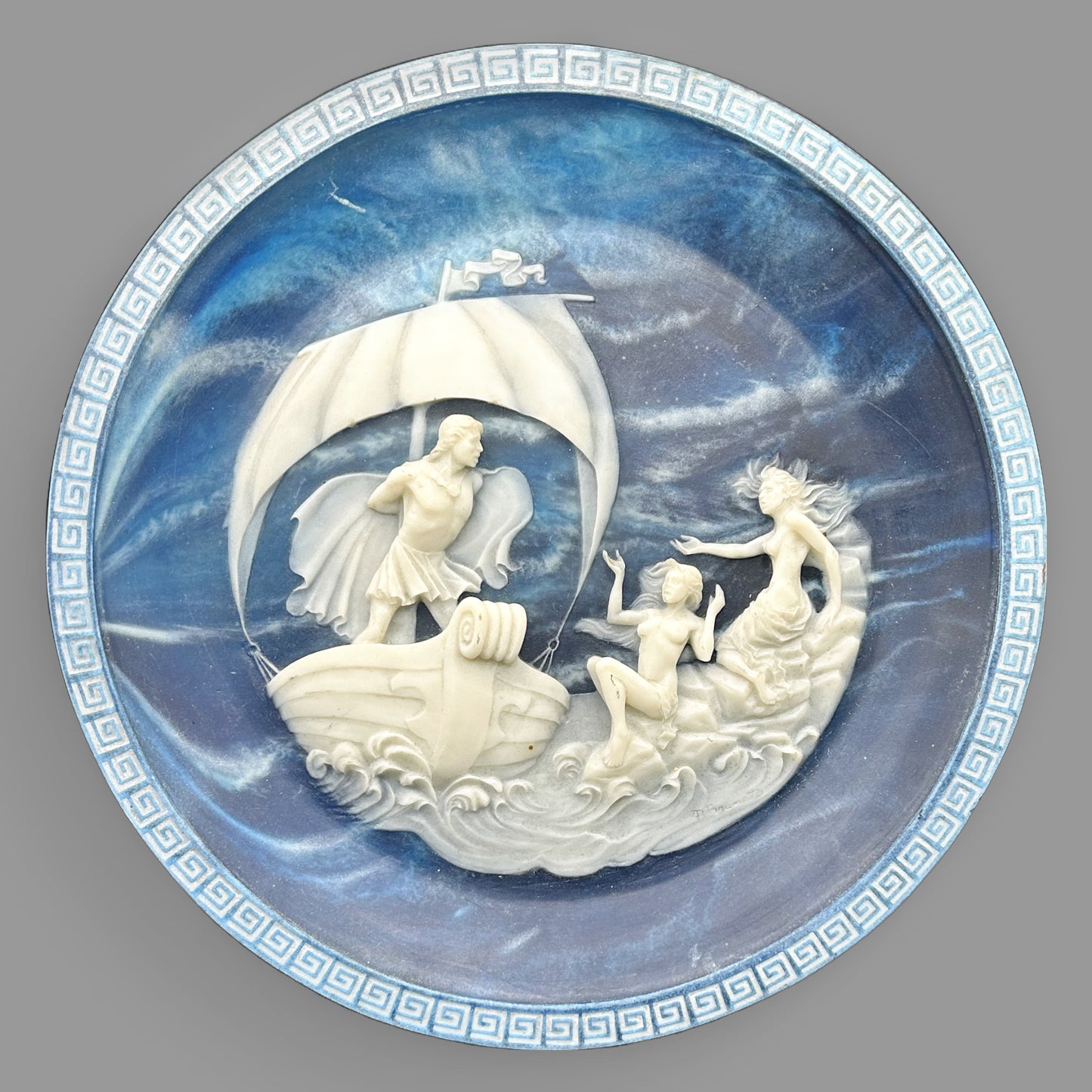 Studio Dante di Volteradici Odysseus and the Sirens Plate