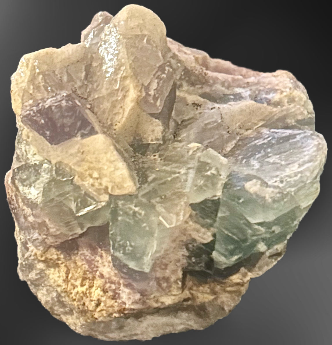 Prismatic Veil — Fluorite Crystal Specimen-1.14lbs
