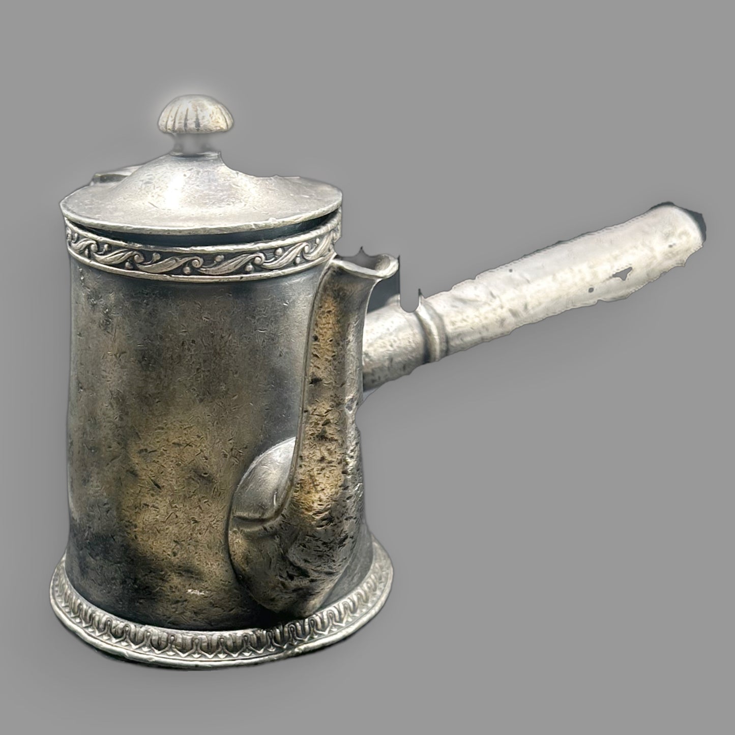 Antique Gorham “GMCO” Silver Plate Chocolate Pot Side Handle 8 oz Victorian