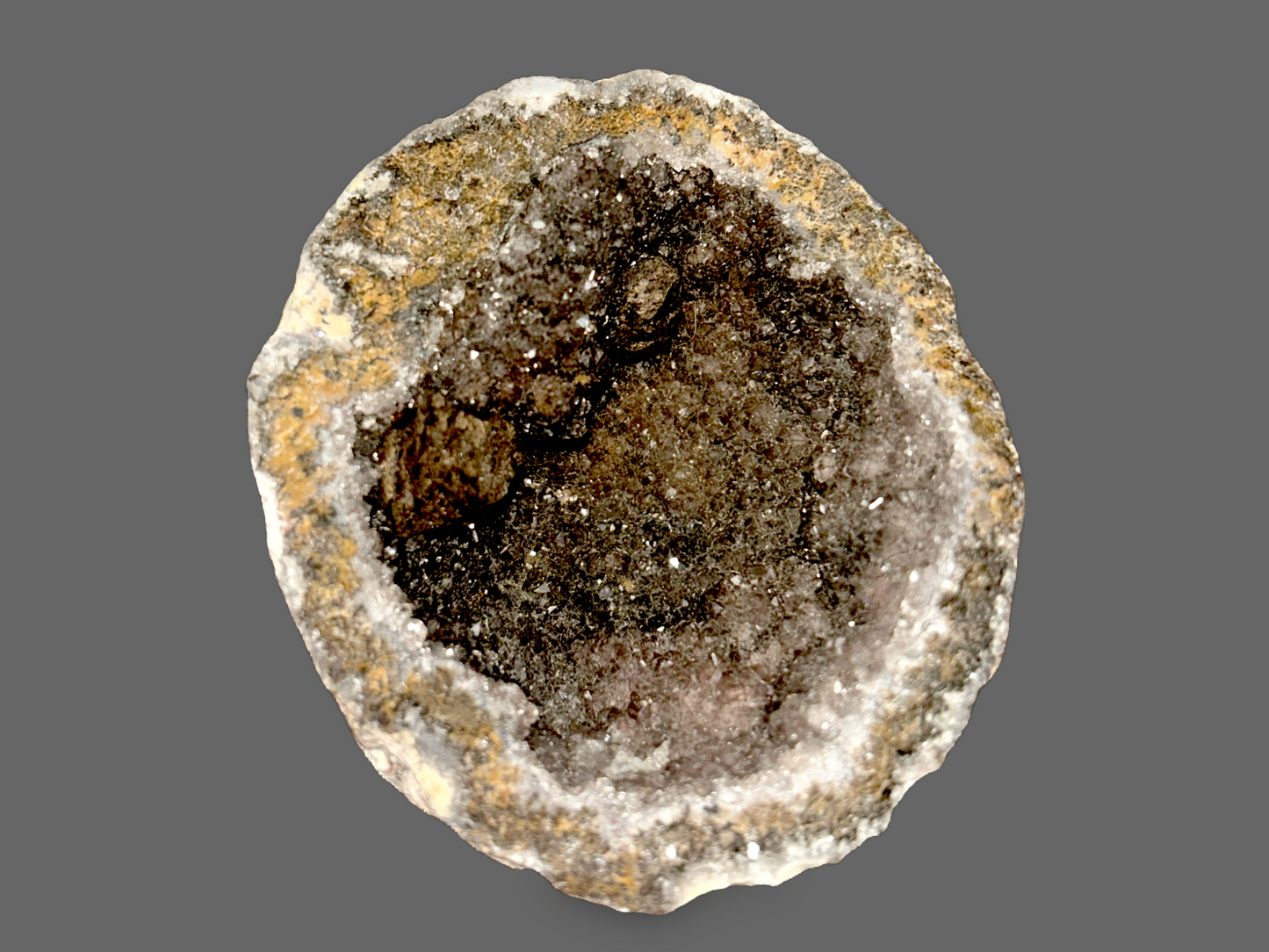 Choya Geode – Desert Bloom Crystal of Hidden Light