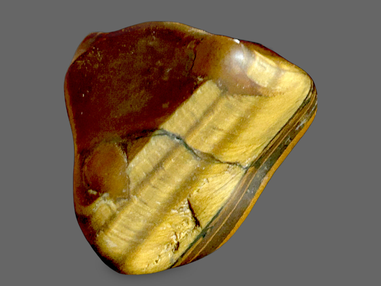 Golden Guardian — Tiger’s Eye Polished Gemstone-23g