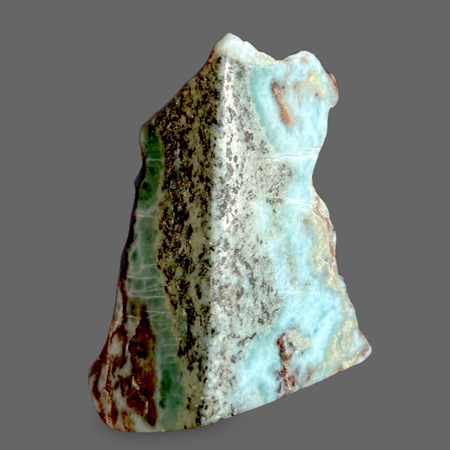Sky Blue Larimar – Stone of Ocean Sky Serenity