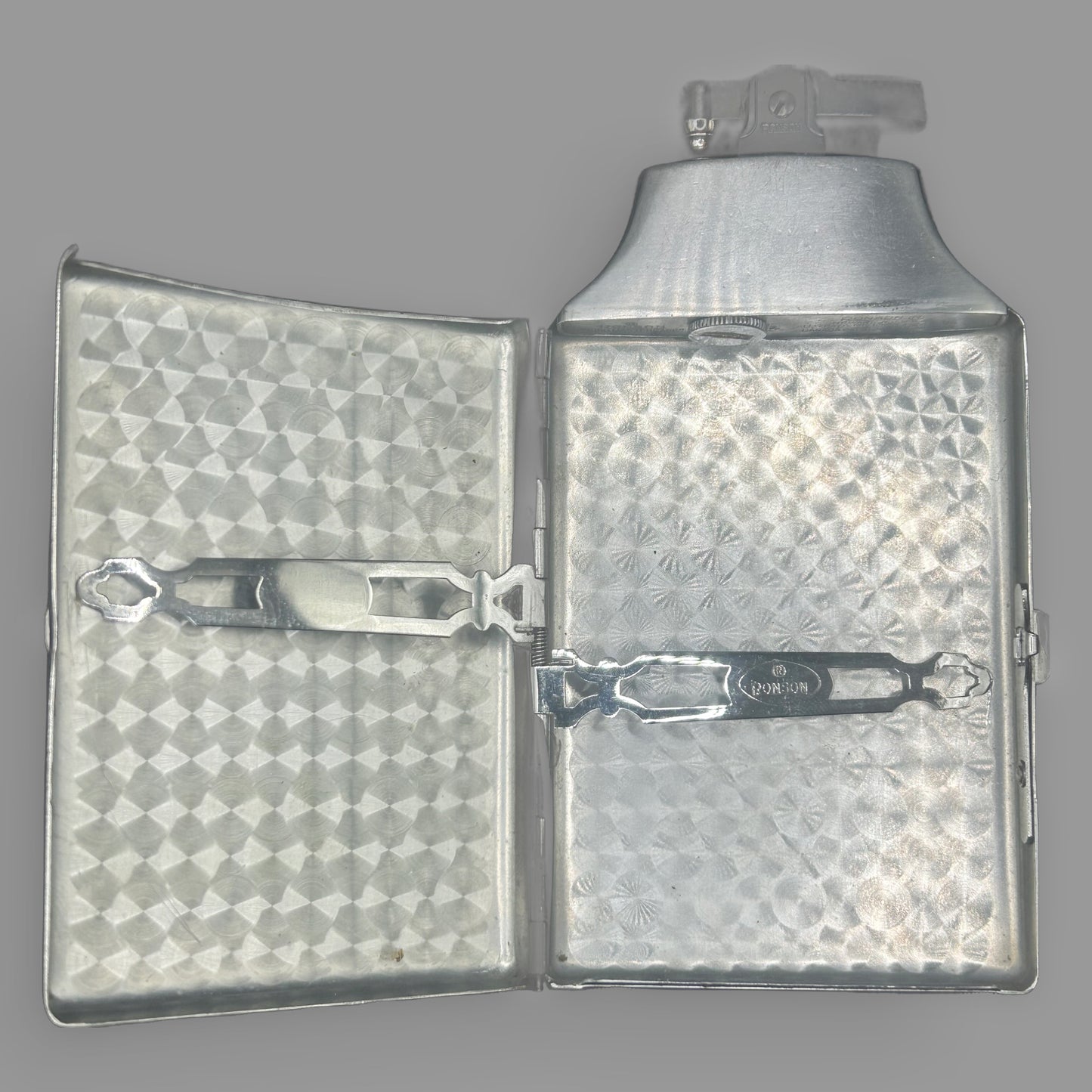 Ronson Mastercase Lighter Cigarette Case