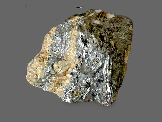 Elemental Relic — Native Antimony Crystal (Silver Ghost Metal Specimen)-92g