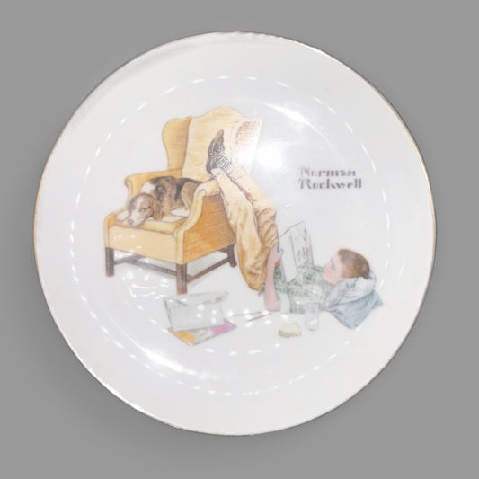 Norman Rockwell “The Toymaker” Collector Plate