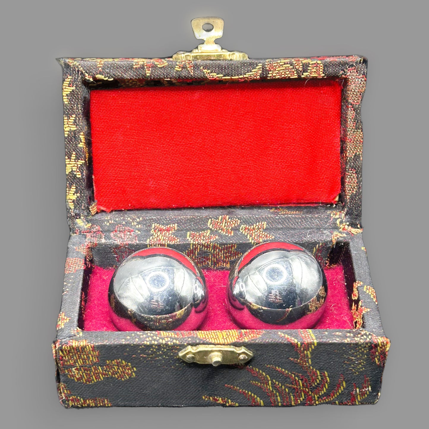 Chinese Baoding Meditation Balls with Chime