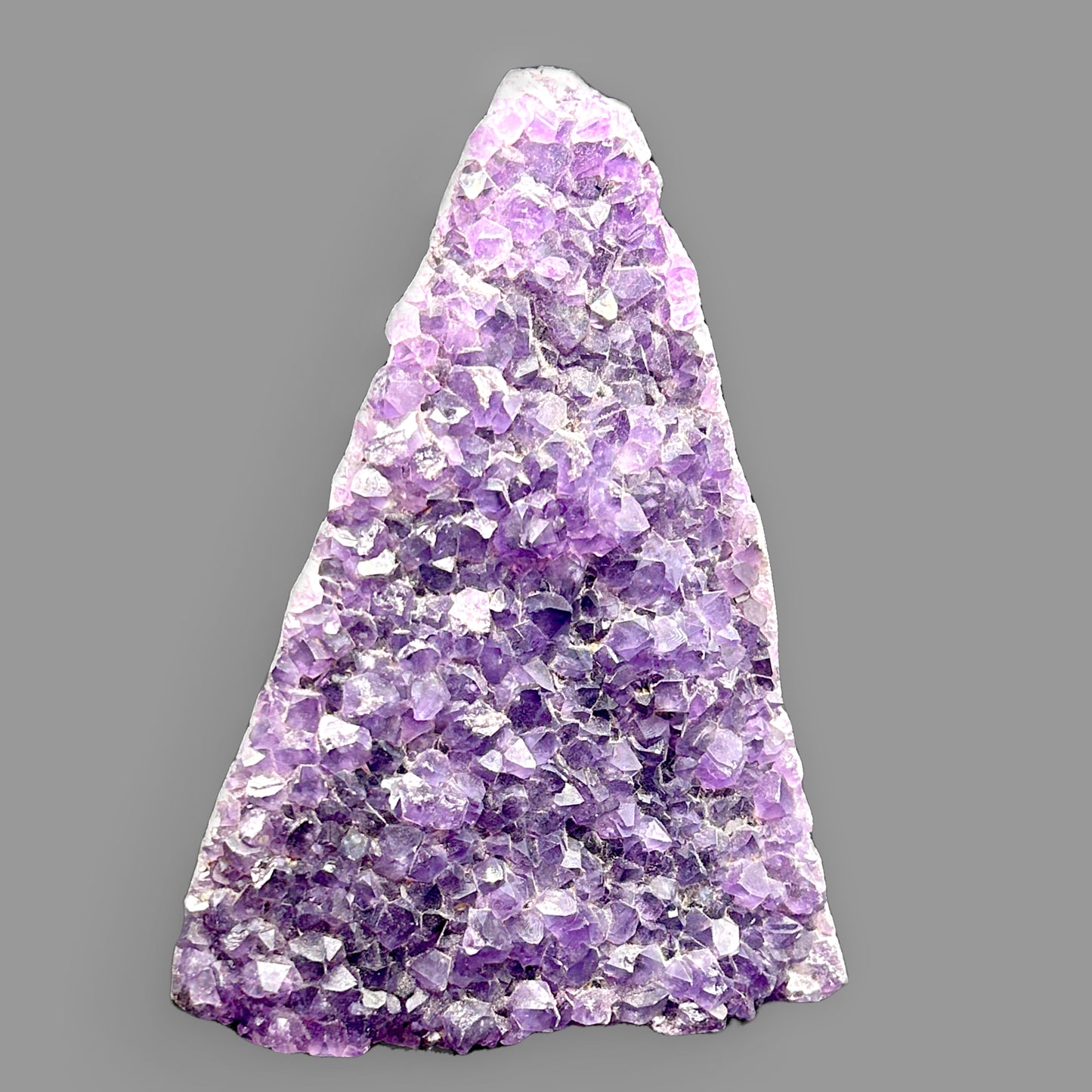 Uruguayan Deep Violet — Amethyst Crystal Cluster Specimen-498g
