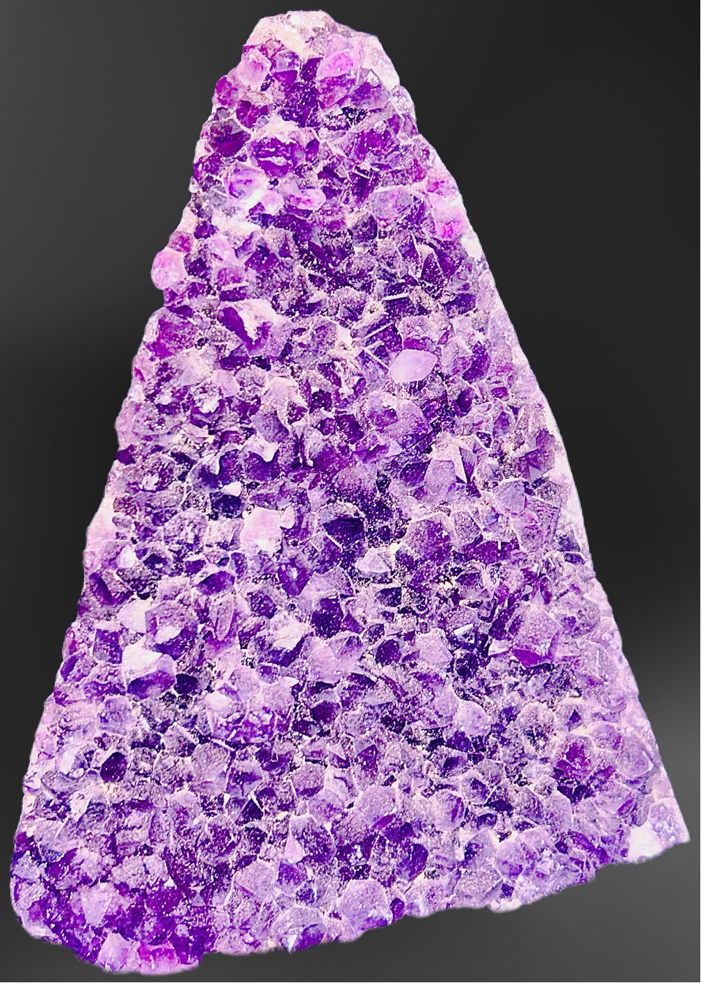 Uruguayan Deep Violet — Amethyst Crystal Cluster Specimen-498g