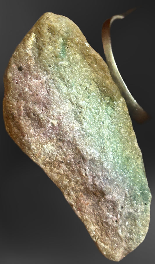 Dragonstone Bloom — Atlantisite Serpentine & Stichtite Polished Specimen-8g