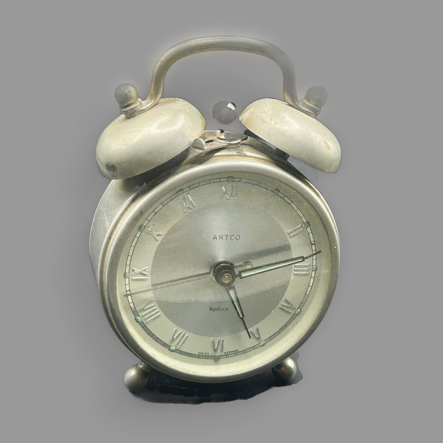 Vintage Artco Radium Wind-Up Alarm Clock – Made in West Germany